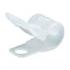 1/4 in. Small EZ-Cable Clips - White Aluminum (15-Pack)