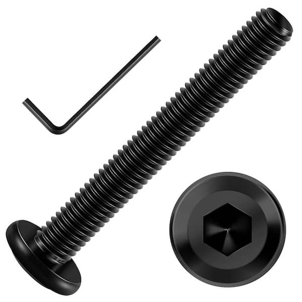 M6 x 50 mm Black Oxide Stainless Steel Hex Socket Cap Head Socket Head Cap Screws (20-Pack)