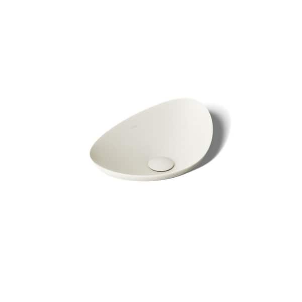KOHLER Veil Novelty/Specialty Fireclay Vessel Bathroom Sink in