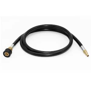 72 in. x 1/4 in. I.D. RV, Van, Trailer, Dual Quick Connect LP Gas Only Hose