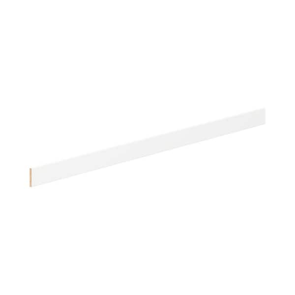 96 in. W x 4.5 in. H Toe Kick in Bright White