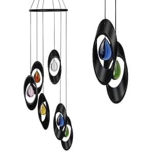 Signature Collection, Woodstock Bellissimo Bells, 28 in. Black Wind Bell CYBRS