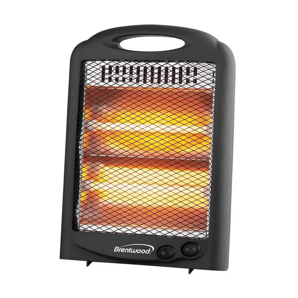 Brentwood Appliances 600-Watt Electric Portable Compact Quartz Space Heater  985114184M - The Home Depot