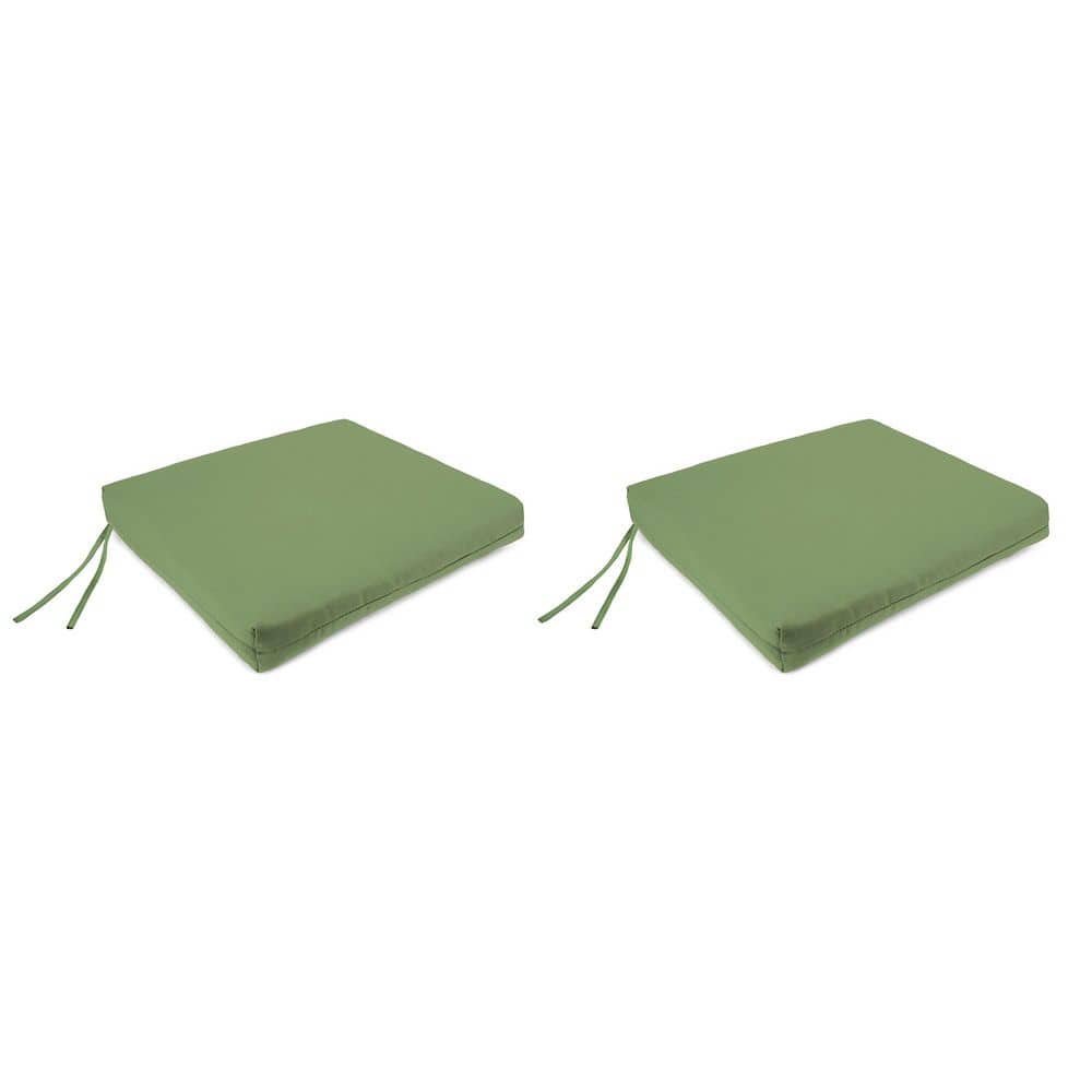 Verde Green Polyester Outdoor Chair Pad Seat Cushion Set