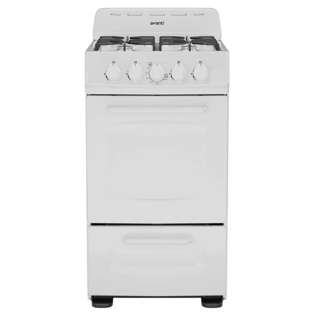 20 in. 2.1 cu. ft. Gas Range in. White price history on PriceWatchPro