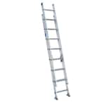 Louisville Ladder 16 ft. Aluminum Extension Ladder with 200 lbs. Load ...