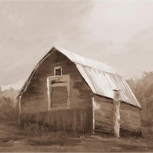 Red Barn by Liz Jardine Country Poster 54 in. x 54 in.