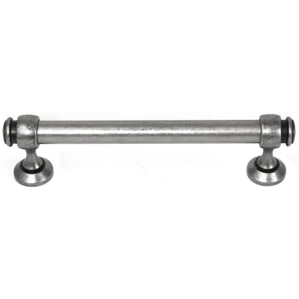 MNG Hardware Balance 5 in. Center-to-Center Distressed Pewter Bar Pull Cabinet Pull