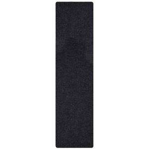 Lifesaver Collection Non-Slip Rubberback Solid 3x6 Indoor/Outdoor Runner Rug, 2 ft. 7 in. x 6 ft., Black