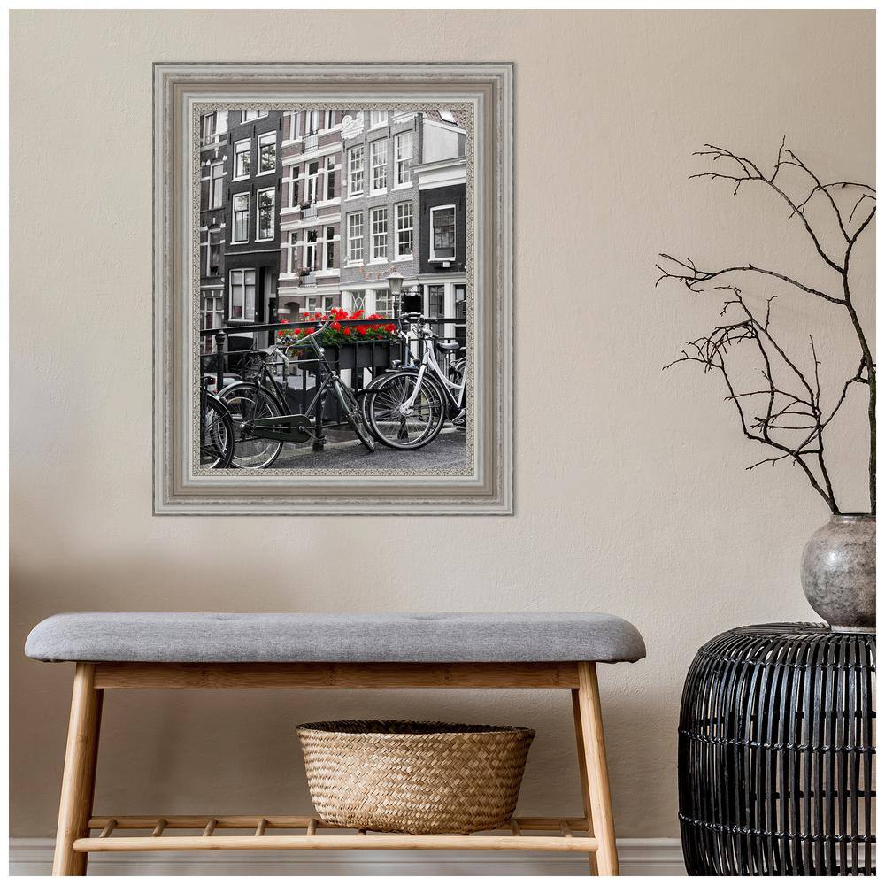Classic Parlor Silver Ornate Wall Picture Frame