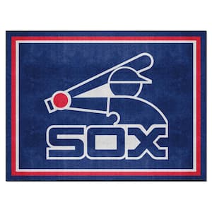 Chicago White Sox 8ft. x 10 ft. Plush Area Rug - Retro Collection