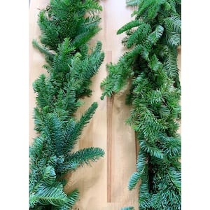 15 ft. Fresh Noble Fir Garland with Natural, Fragrant, Long-Lasting Cuttings