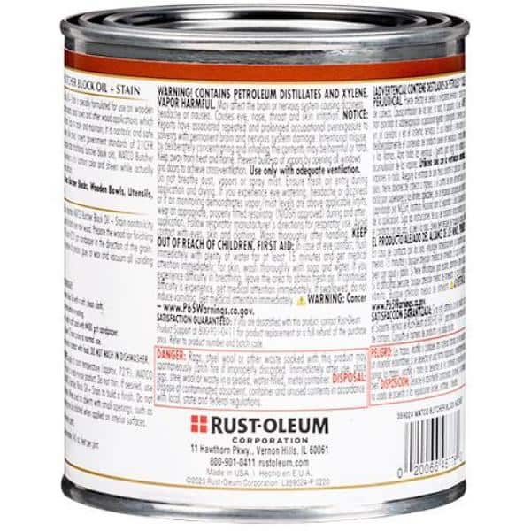 Watco - 1 Pint Butcher Block Oil in Hazelnut