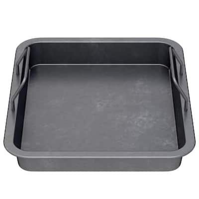 Oklahoma Joe's 1996978P04 18.5-inch Carbon Steel Deep Dish Pan, Black