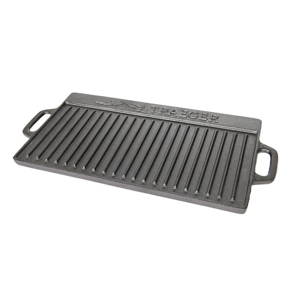Traeger Reversible Cast Iron Grill/Griddle BAC382 - The Home Depot