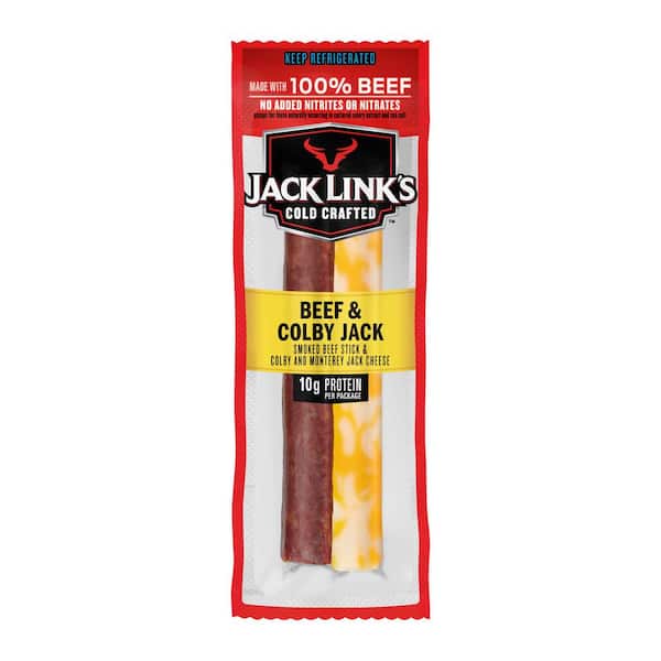Jack Link's CC Beef and Colby Jack Combo, 1.5 oz., Meat and Cheese Snack