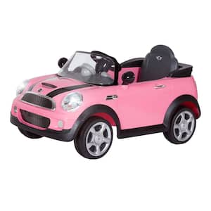 6-Volt Mini Cooper Battery Ride-On Vehicle in Pink