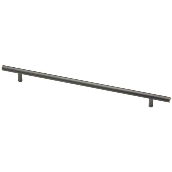 Liberty 11-5/16 in. (288mm) Center-to-Center Bronze with Copper Highlights Bar Drawer Pull
