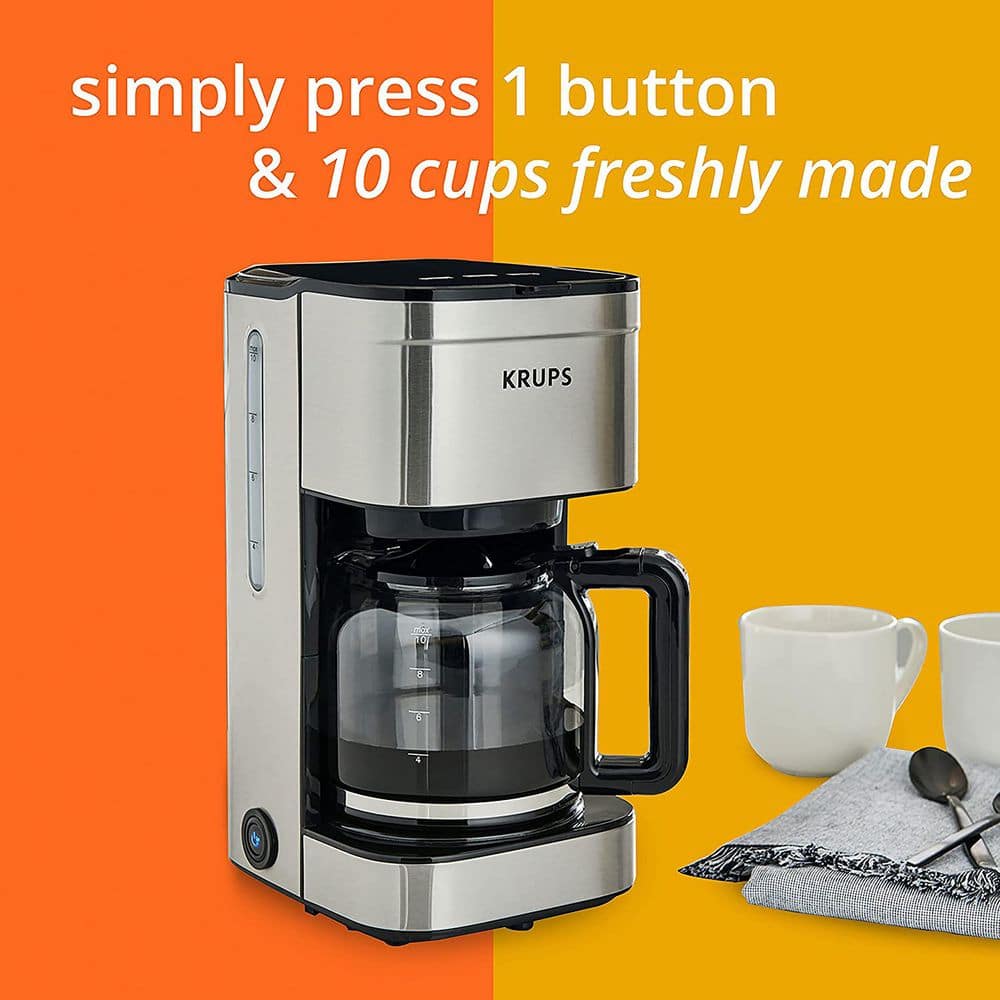 https://images.thdstatic.com/productImages/ecaad0b3-6fd2-4ed2-bed2-ea24fea102ae/svn/silver-krups-drip-coffee-makers-km203d50-c3_1000.jpg