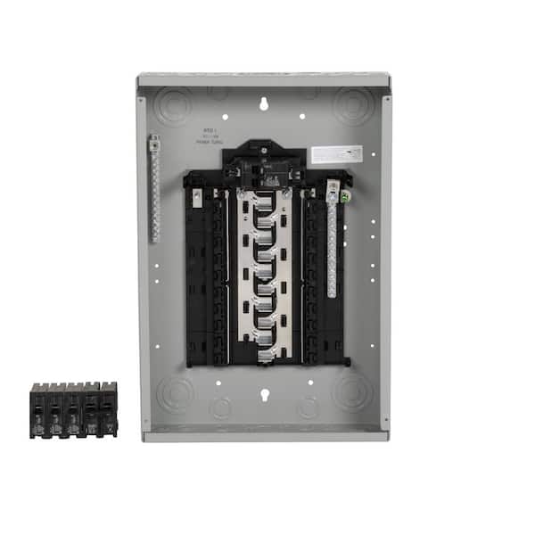 Siemens SN Series 100 Amp 20-Space 20-Circuit Main Breaker Plug-On Neutral Load Center Value Pack