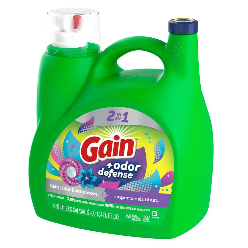 Buy Odor Defense HE 154 oz. Super Fresh Blast Scent Liquid Laundry