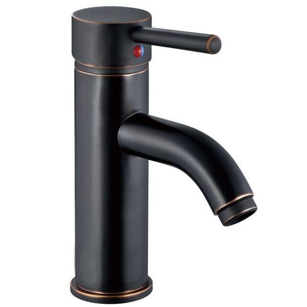 Kingston Brass Contemporary Single Hole 1-Handle High-Arc Bathroom Faucet in Oil Rubbed Bronze