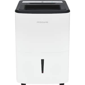 50 pt. 1200 sq.ft. High Humidity Dehumidifier with Built-in. Pump and Bucket in White