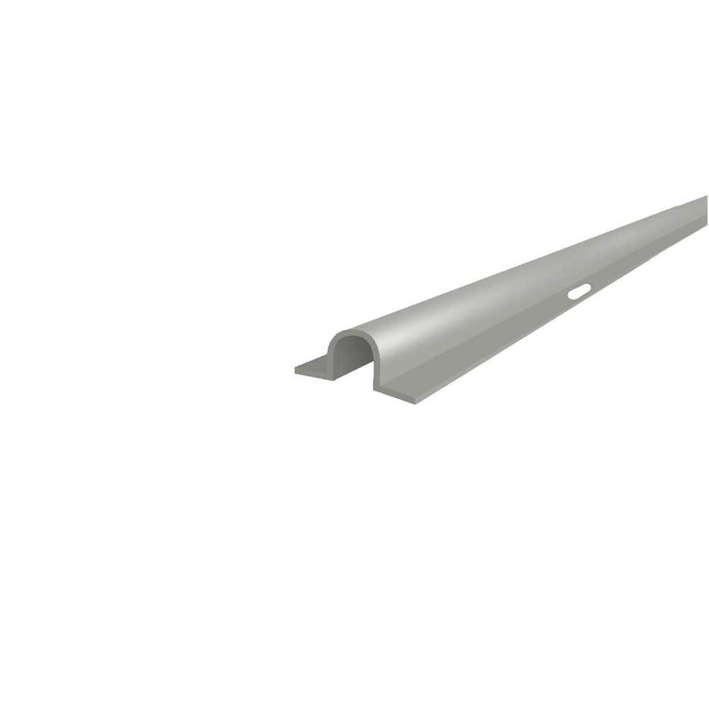 Wire Guard .5 in. x 5 ft. Flanged U-Channel Raceway, Gray price history on PriceWatchPro