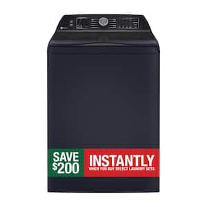 Profile 5.3 cu. ft. Capacity Top Load Washer in Sapphire Blue with Smarter Wash Technology and Adaptive SmartDispense