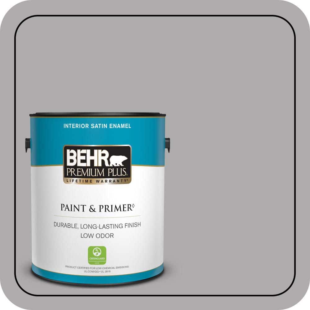1 gal. #MQ5-4 Classy Satin Enamel Low Odor Interior Paint & Primer price history on PriceWatchPro
