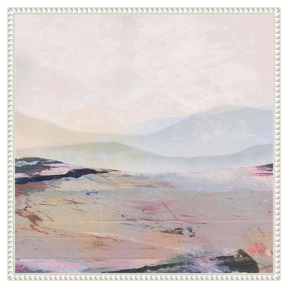 Beaded Framed Abstract Nature Canvas Wall Art, 22 x 22-in.