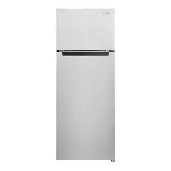 Vissani 7.2 cu. ft. Top Freezer Refrigerator in Stainless Steel Look MDTF7SSES4