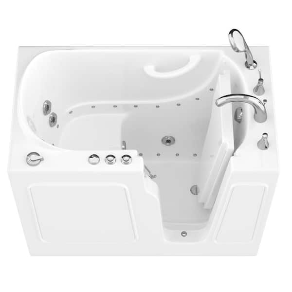 Air Bath Tub With Powered Fast Drain, How Many Gallons To Fill A Jacuzzi Bathtub