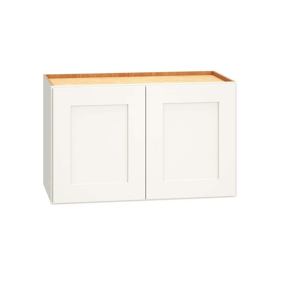 QuickShip Cottage 24 in. W x 12 in. D x 15 in. H Assembled Plywood Shaker Wall Bridge Kitchen Cabinet in White price history on PriceWatchPro