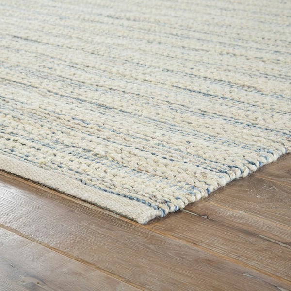 Jaipur Genteel Striped Gray/ Cream Area Rug - 2'8 x 8