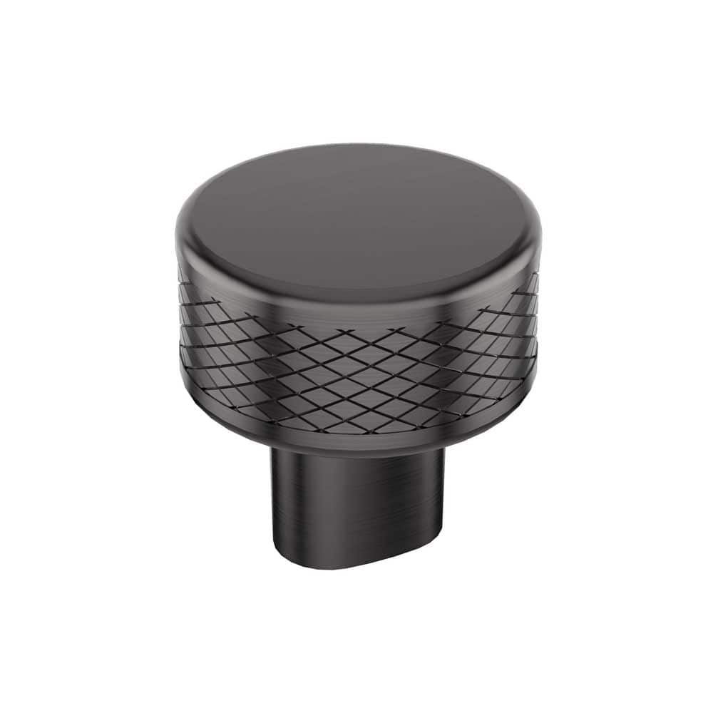 Bronx 1-1/4 in. (32 mm) Diameter Gunmetal Round Cabinet Knob price history on PriceWatchPro