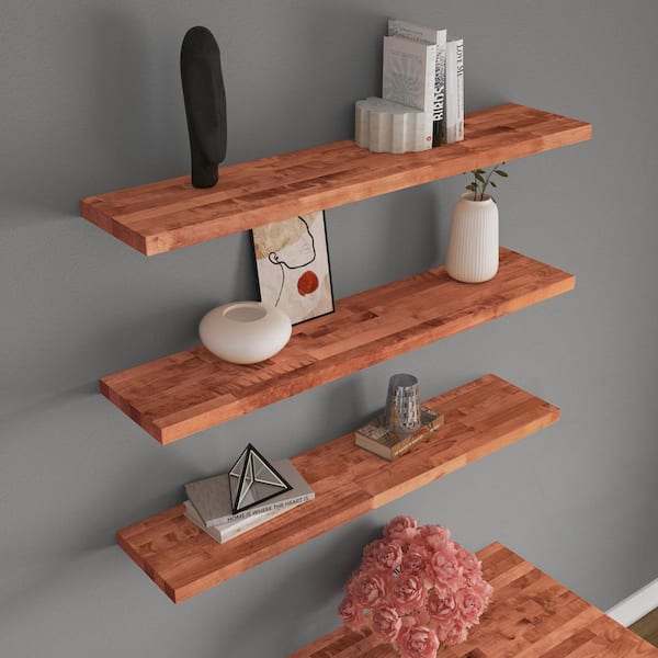 HARDWOOD REFLECTIONS 6 ft. L x 39 in. D Unfinished Birch Butcher