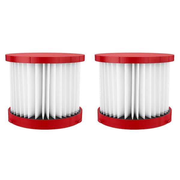 Milwaukee Wet/Dry Vacuum Hepa Filter (2-Pack)