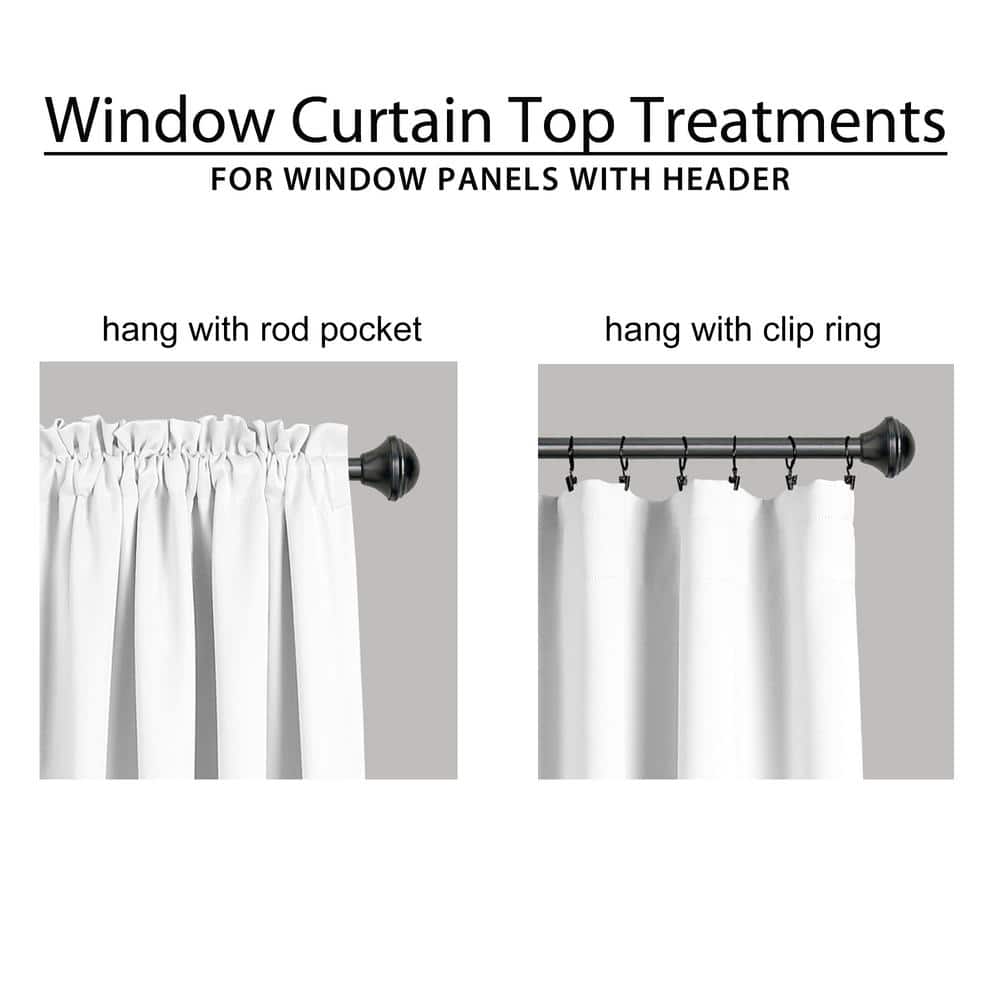 Gray and Beige Polyester Blackout Stripe Window Panels