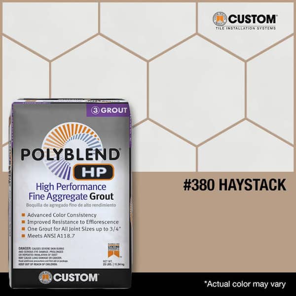 Polyblend HP #380 Haystack 25lb High Performance Fine Aggregate Grout