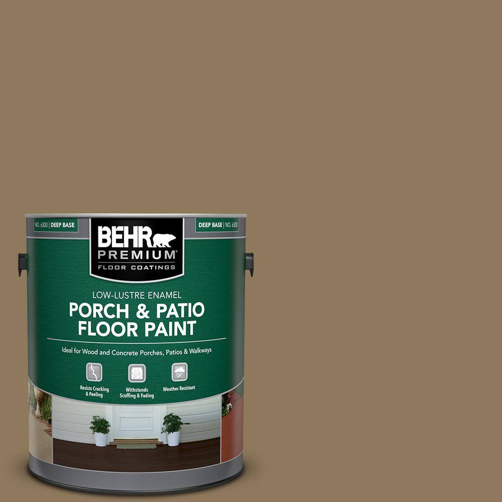 1 gal. #N300-6 Archaeological Site Low-Lustre Enamel Interior/Exterior Porch and Patio Floor Paint price history on PriceWatchPro