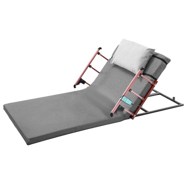Electric Lifting Backrest for Bed, 300 lbs. Capacity, 4-68° Adjustable Lifting Bed Backrest, with Folable Guardrail