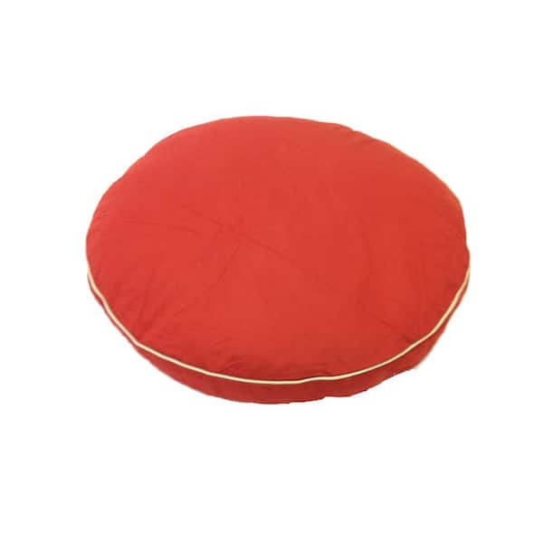 Unbranded Medium Classic Twill "Round-A-Bout" Bed - Red