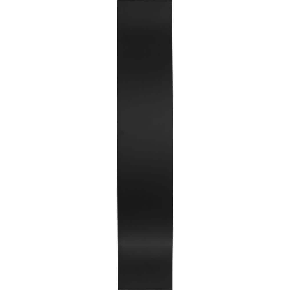 Curvity 24" Matte Black Aluminum LED Vanity Light