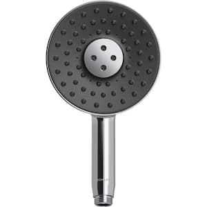 Statement 3-Spray Patterns with 1.75 GPM 5.125 in. Wall Mount Handheld Shower Head in Polished Chrome