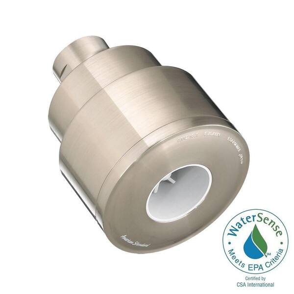American Standard FloWise Modern Water-Saving 1-Spray 2.5 in. Showerhead in Brushed Nickel