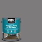 1 gal. #BXC-58 Stormy Gray Gloss Enamel Interior/Exterior Porch and Patio Floor Paint
