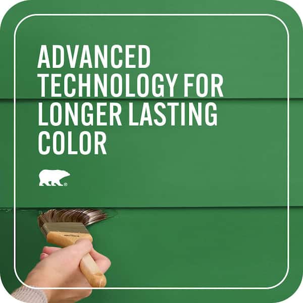 BEHR MARQUEE 1 gal. #450B-7 Green Grass Semi-Gloss Enamel Exterior