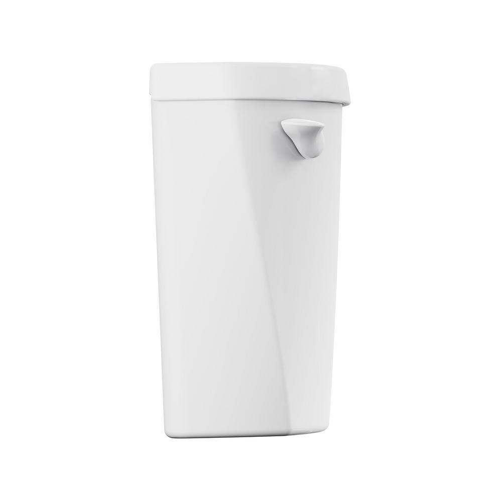 White Vitreous China Water-Saving Toilet Tank