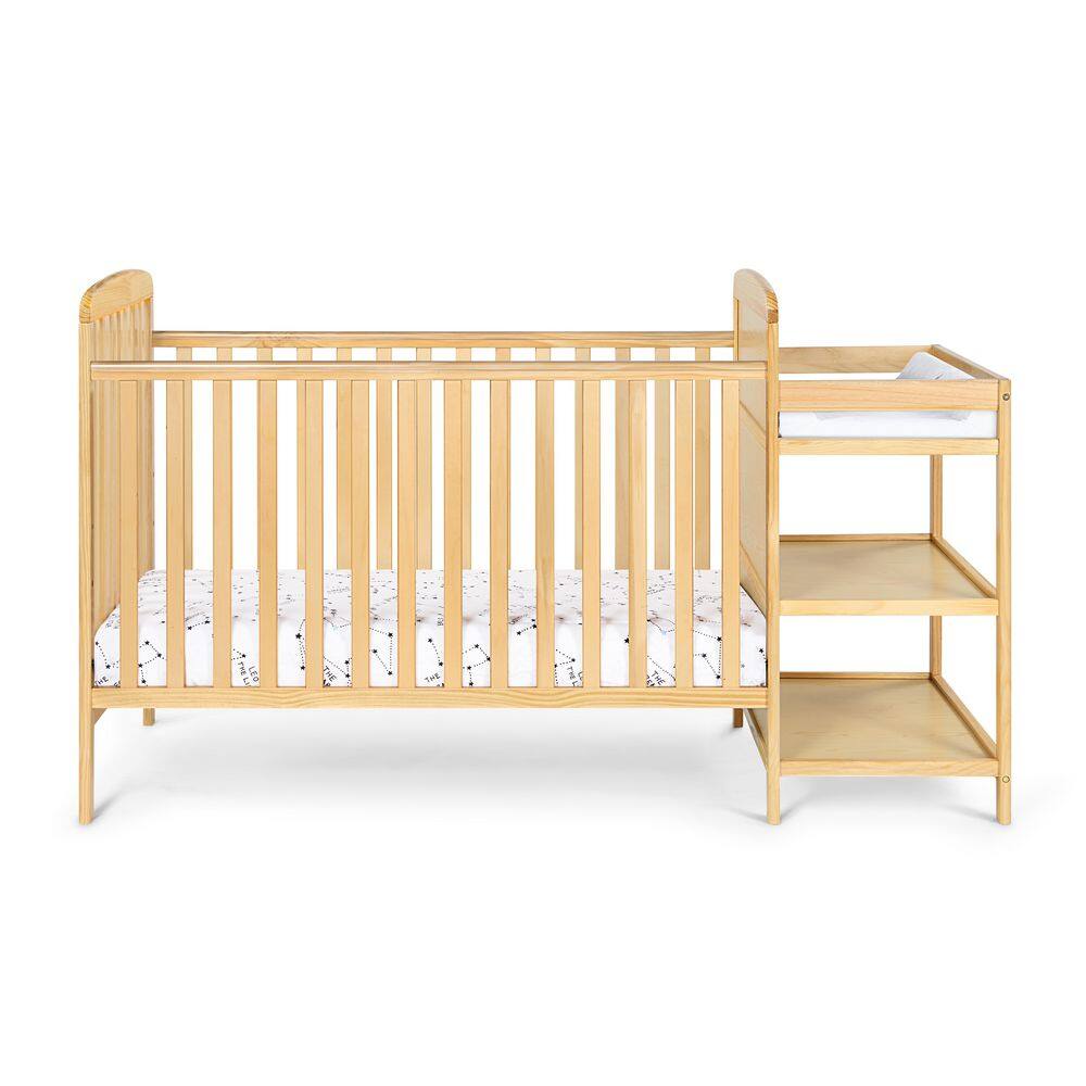 Simplicity crib with store attached changing table